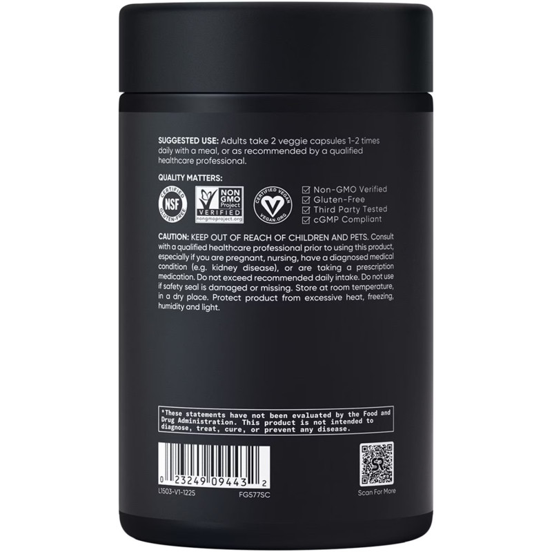 Glicinato de Magnesio Sports Research 160mg 200cap