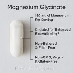 Glicinato de Magnesio Sports Research 160mg 200cap