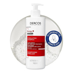Vichy Dercos Champú Anti Caída Estimulante Energy+ 400ml
