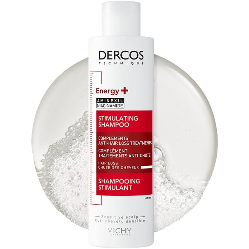 Vichy Dercos Champú Anti Caída Estimulante Energy+ 200ml
