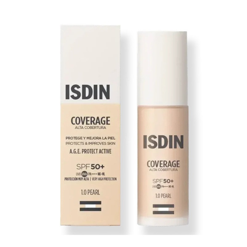 Isdin Base Coverage SPF 50+ 1.0 Pearl Isdin Base Coverage SPF 50+ 1.0 Pearl