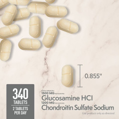 Glucosamina 1.500mg & Coindritin 1.200mg Members Mark 340tab Glucosamina 1.500mg & Coindritin 1.200mg Members Mark 340tab