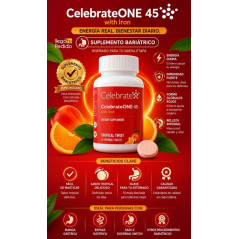 CelebrateONE 45 Multivitamínico Bariátrico 30tab CelebrateONE 45 Multivitamínico Bariátrico 30tab