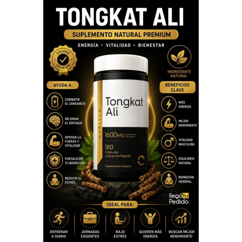 Tongkat Ali Carlyle 1.600mg  180cap