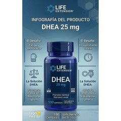 Dhea Life Extension 25mg 100cap