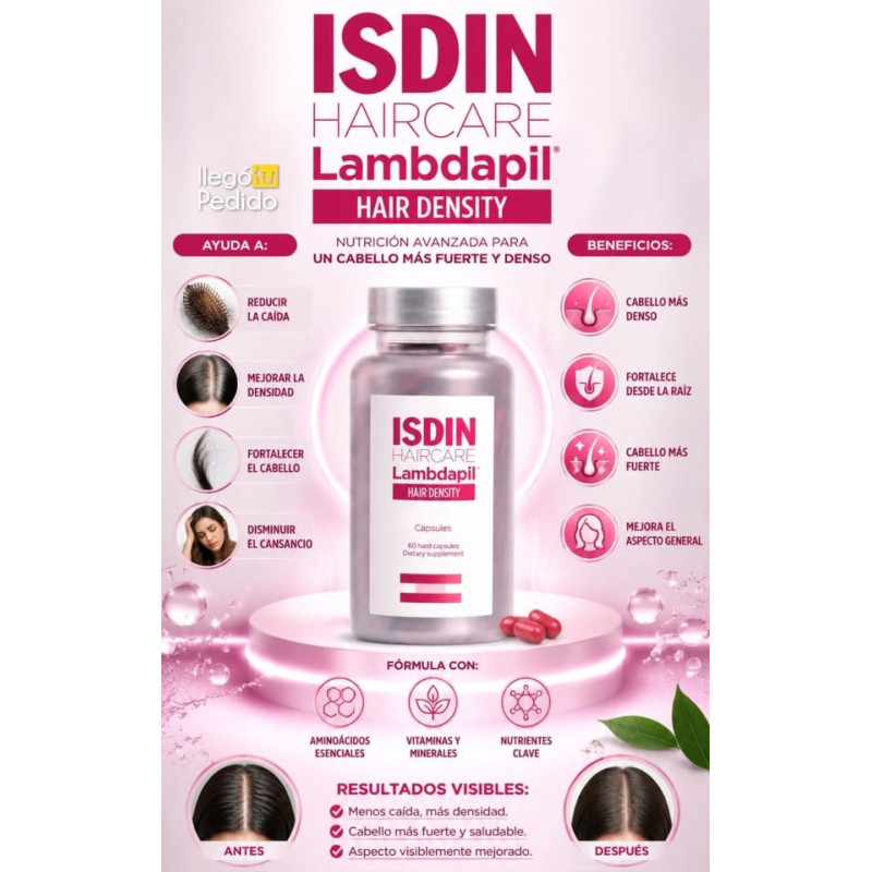 Isdin Haircare Lambdapil Anticaida 60cap