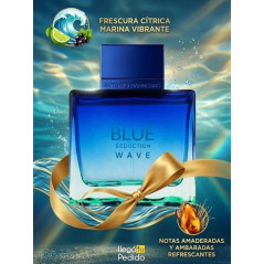 Antonio Banderas Blue Seduction Wave 100ml