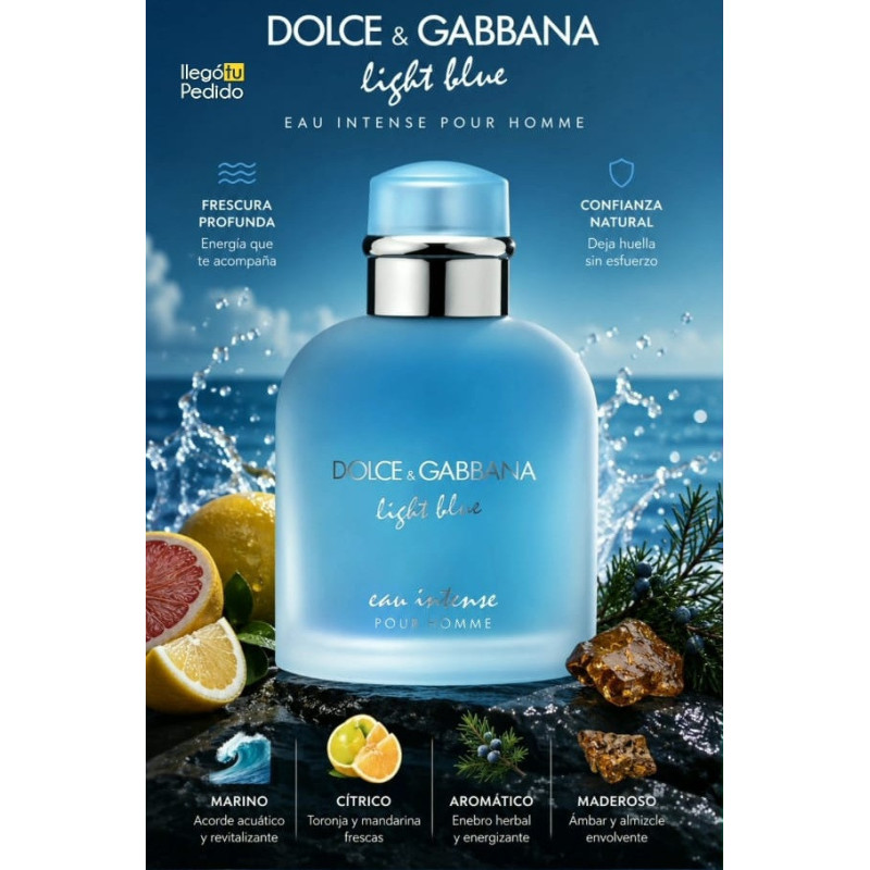 Dolce&Gabbana Light Blue Homme Intense 100ml Dolce&Gabbana Light Blue Homme Intense 100ml
