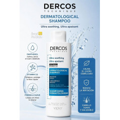 Vichy Dercos Champú Ultra Calmante Normal-Graso 200ml