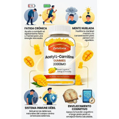Acetyl L-Carnitina Zetelixia 2.000mg 60gom Acetyl L-Carnitina Zetelixia 2.000mg 60gom