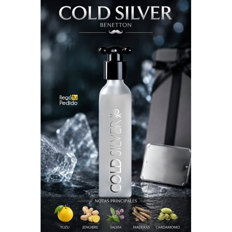 Benetton Cold Silver 100ml