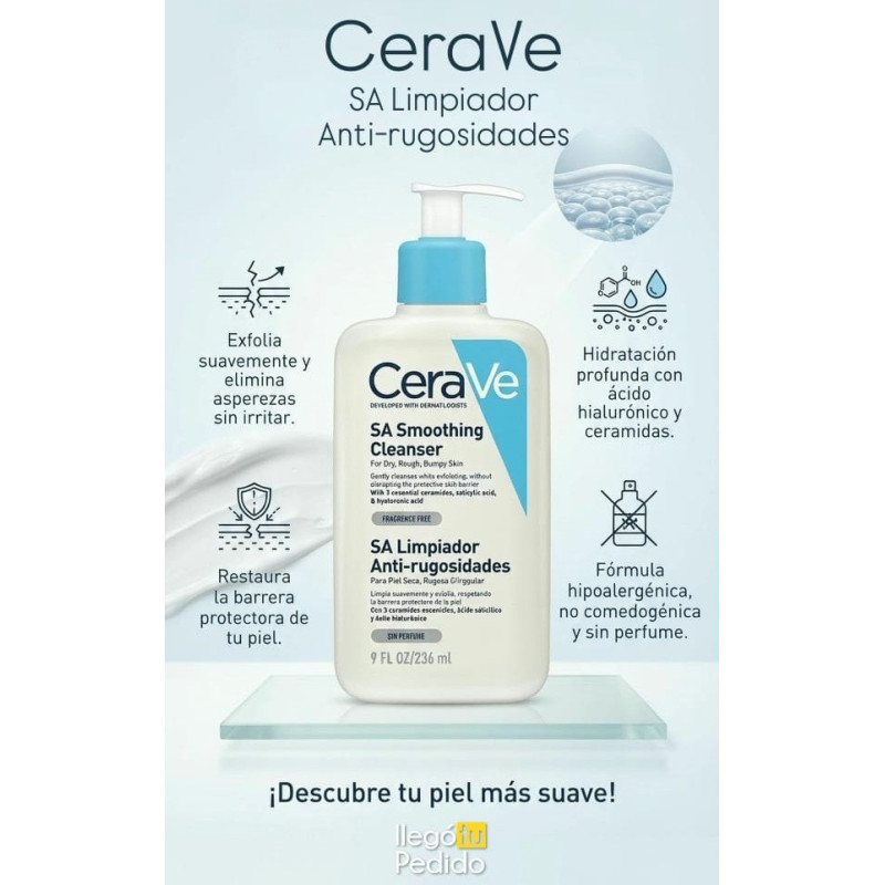 CeraVe Limpiador Renovador SA Piel Normal 236ml