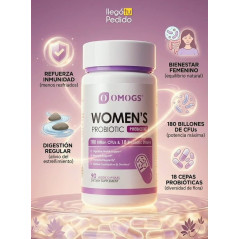 Probióticos Womens  Omogs 180 Billones 90cap
