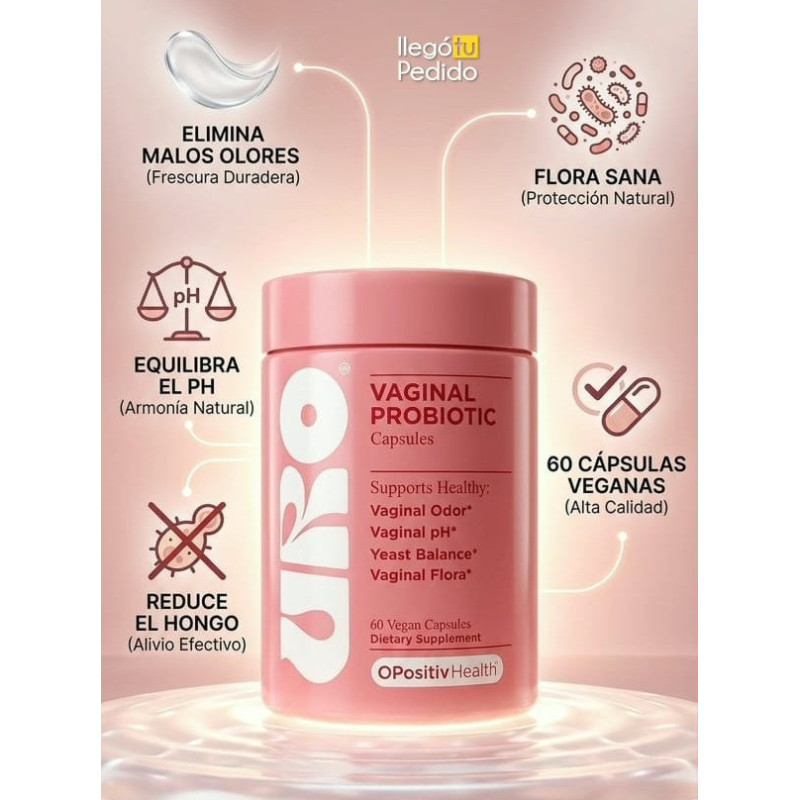Probióticos Vaginal URO 60cap