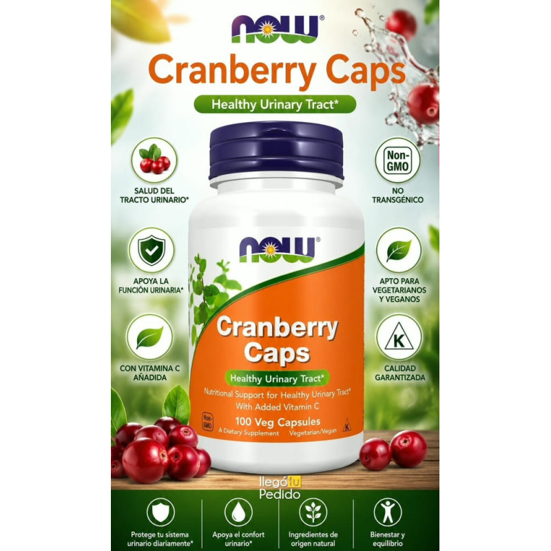 Cranberry Caps Now 100cap
