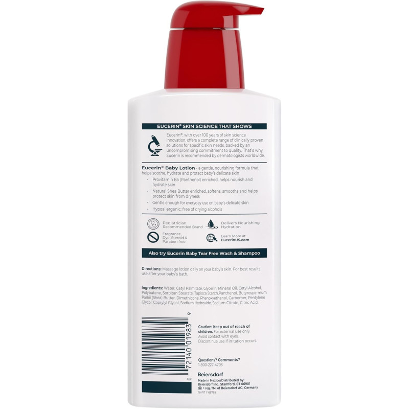 Eucerin Baby Loción Hidratante Piel Sensible