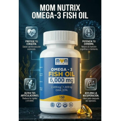 Omega 3 Mom Nutrix 6.000mg 150cap Omega 3 Mom Nutrix 6.000mg 150cap