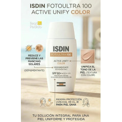Isdin Protector Solar Active Unify Color FPS50 50ml