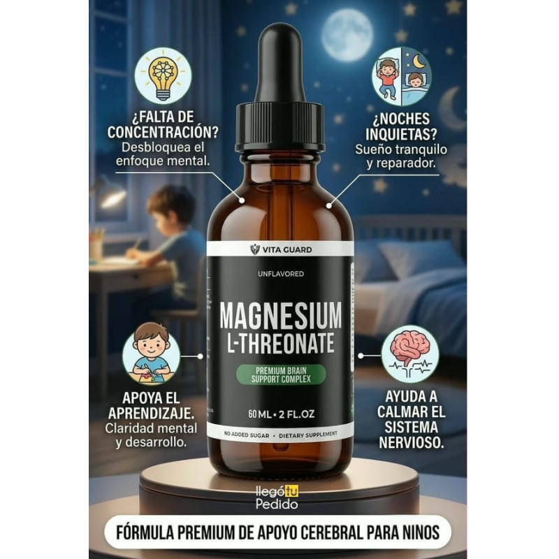 Treonato de Magnesio Vita Guard 500mg 60ml