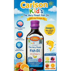 Omega 3 Carlson Kid's 800mg Limón 200ml