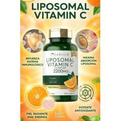 Vitamina C-2200 Liposomal Complex Carlyle 90cap
