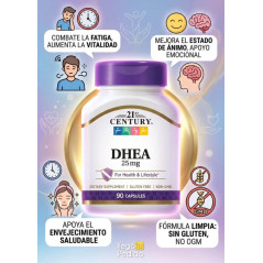 Dhea 21st Century 25mg 90cap