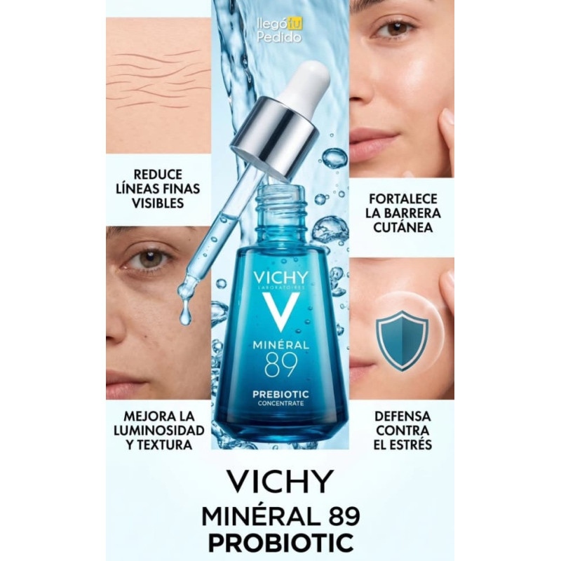 Vichy Mineral 89 Sérum Concentrado Prebiótico 30ml
