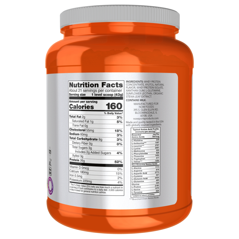 Whey Protein Now 26g 21 servicios